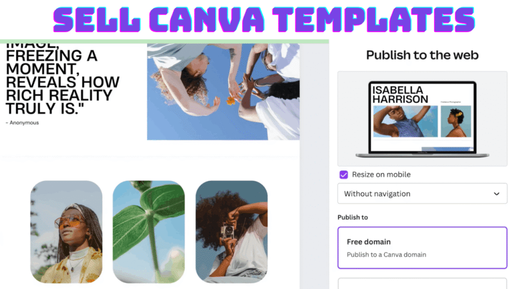 earn money from Canva